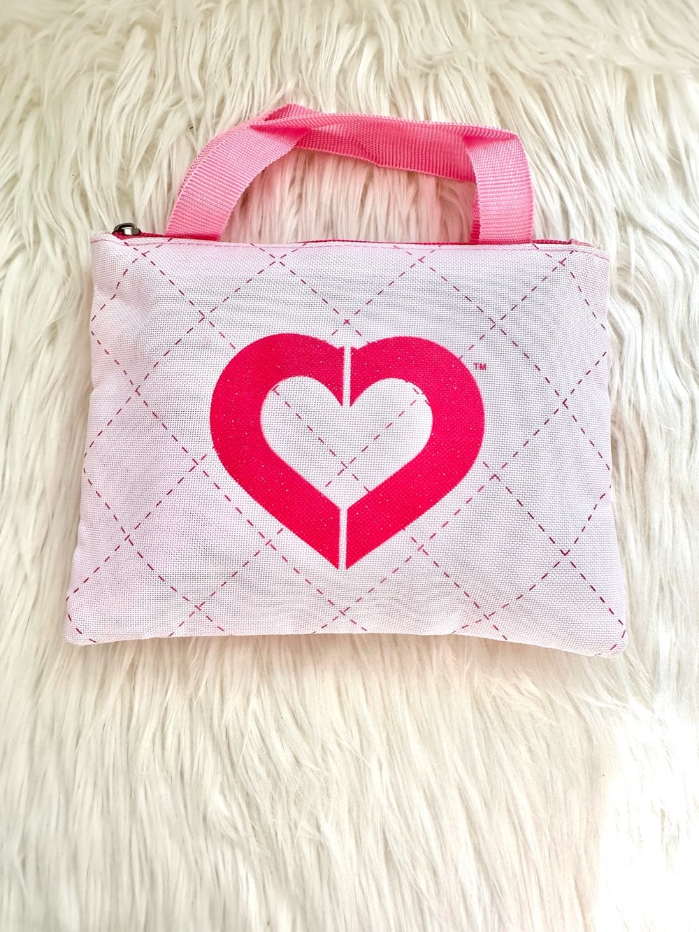 PINK HEART MINI TOTE